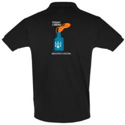 Футболка Поло Molotov cocktail - PrintSalon