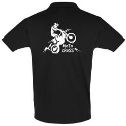 Мужское поло Motocross sport - PrintSalon