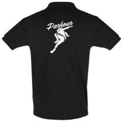 Чоловіче поло Parkour and jump - PrintSalon