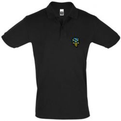 Чоловіче поло Punisher Coat of arms of Ukraine - PrintSalon