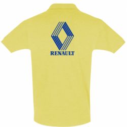Мужское поло Renault 1972 Logo - PrintSalon