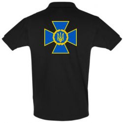Мужская футболка поло Символ СБУ - PrintSalon