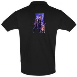 Мужское поло Соколиный глаз и Кейт Бишоп - PrintSalon