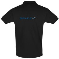Мужское поло SpaceX - PrintSalon
