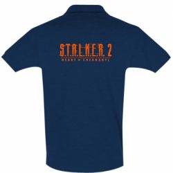 Мужское поло Stalker 2 Heart Of Chernobyl Logo - PrintSalon