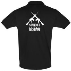 Мужское поло Standoff Nickname - PrintSalon