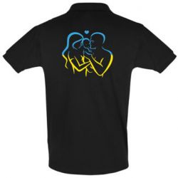 Мужская футболка поло Украина! Семья! - PrintSalon