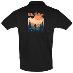 Мужское поло Wild nature - PrintSalon