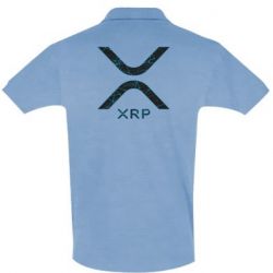 Мужское поло XRP Ripple - PrintSalon