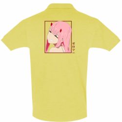 Мужское поло Zero Two Smile - PrintSalon