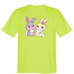 Мужская футболка Stedman Rabbits In Love - PrintSalon