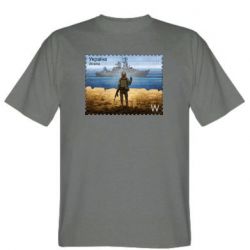 Мужская футболка Stedman русский корабль иди на@