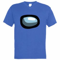 Чоловіча футболка з V-подібним вирізом Among Us Visor - PrintSalon