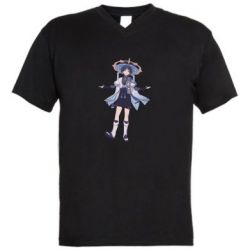 Мужская футболка  с V-образным вырезом Anemo wanderer - PrintSalon