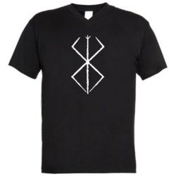 Чоловіча футболка з V-подібним вирізом Berserk symbol - PrintSalon