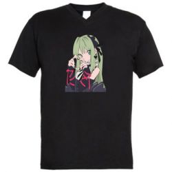 Чоловіча футболка з V-подібним вирізом Chan love - PrintSalon