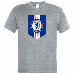 Чоловіча футболка з V-подібним вирізом Chelsea Flag