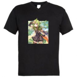 Мужская футболка  с V-образным вырезом Collei art - PrintSalon