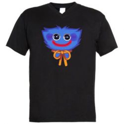 Чоловіча футболка з V-подібним вирізом Cute Huggy Wuggy - PrintSalon