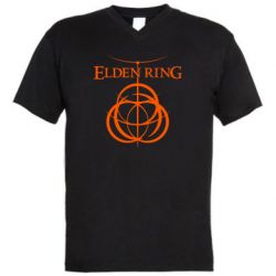 Чоловіча футболка з V-подібним вирізом Elden Ring - PrintSalon