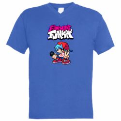 Чоловіча футболка з V-подібним вирізом Friday Night Funkin - PrintSalon