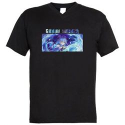 Чоловіча футболка з V-подібним вирізом Ganyu mainer - PrintSalon