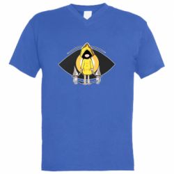 Чоловіча футболка з V-подібним вирізом Little Nightmares-2 - PrintSalon