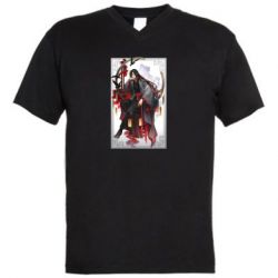 Мужская футболка  с V-образным вырезом Магистр Дьявольского Культа Вэй У Сянь - PrintSalon