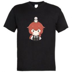 Чоловіча футболка з V-подібним вирізом Милий Ділюк - PrintSalon