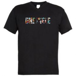 Чоловіча футболка з V-подібним вирізом One Piece Team - PrintSalon