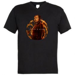 Мужская футболка  с V-образным вырезом Рейнира Таргариен - PrintSalon