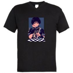 Чоловіча футболка з V-подібним вирізом Scaramouche with gnosises - PrintSalon