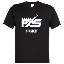 Чоловіча футболка з V-подібним вирізом Standoff 2 ps - PrintSalon