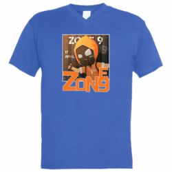 Мужская футболка  с V-образным вырезом Standoff Zone 9 - PrintSalon