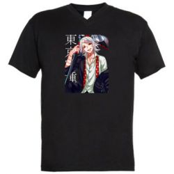 Чоловіча футболка з V-подібним вирізом Судзуя Джузо Токийский гуль - PrintSalon