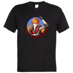 Мужская футболка  с V-образным вырезом Tartagalicious - PrintSalon