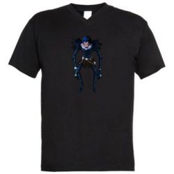 Мужская футболка  с V-образным вырезом Тетрадь смерти Рюк - PrintSalon