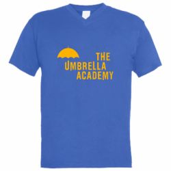Чоловіча футболка з V-подібним вирізом The Umbrella Academy Logo - PrintSalon