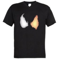 Чоловіча футболка з V-подібним вирізом Venom Carnage Eyes - PrintSalon
