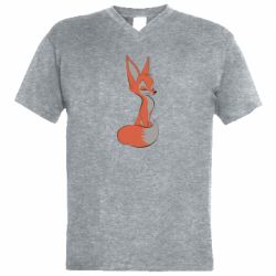 Мужская футболка  с V-образным вырезом Vixen - PrintSalon