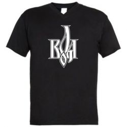 Чоловіча футболка з V-подібним вирізом Воля - PrintSalon