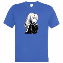 Чоловіча футболка з V-подібним вирізом Zero Two Art