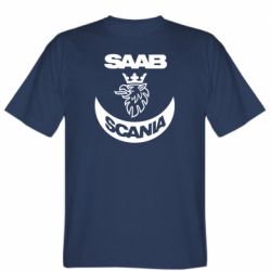 Мужская футболка Stedman Scania SAAB logo - PrintSalon