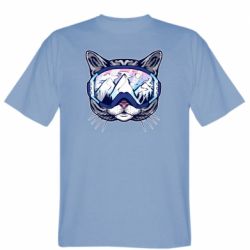 Мужская футболка Stedman Snowboard Cat - PrintSalon