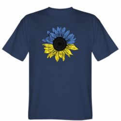 Мужская футболка Stedman Украина! Подсолнух - PrintSalon