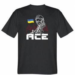 Мужская футболка Stedman Украинский летчик - PrintSalon