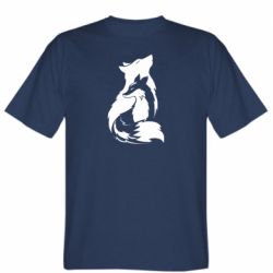 Мужская футболка Stedman Wolf And Fox - PrintSalon