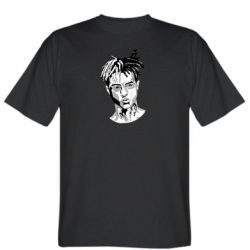 Мужская футболка Stedman XXXTentacion Monochrome Art - PrintSalon