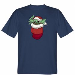 Мужская футболка Stedman Йода в перчатке - PrintSalon