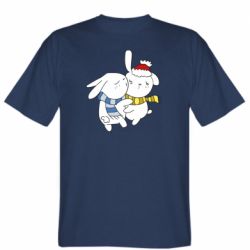 Мужская футболка Stedman Зайцы - PrintSalon